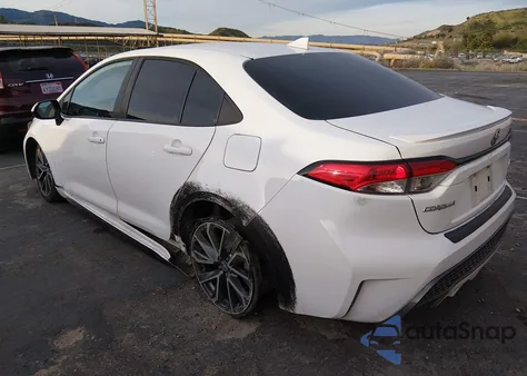 2021 Toyota Corolla Se z USA, uszkodzony, nr VIN 5YFS4MCE9MP074430